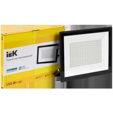 Прожектор светодиодный СДО 06-150 IP65 4000К черный IEK