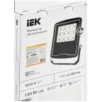 Прожектор светодиодный СДО 08-150 PRO 120град 5000К IP65 черный IEK