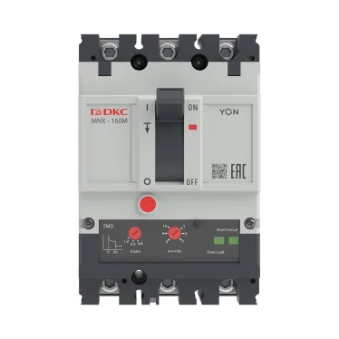Авт. выкл. YON pro MNX160M 3P 160A 100kA при AC415V расц. TMD