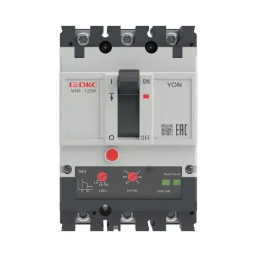 Авт. выкл. YON pro MNX125M 3P 100A 100kA при AC415V расц. TMD
