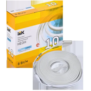 Комплект светодиодной подсветки ''Неон'' (лента LED 10м LSR5-2835W120-8-IP65-220В + драйвер) IEK