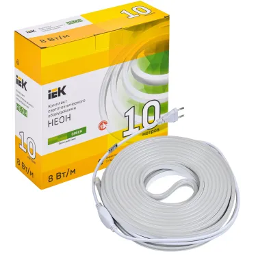 Комплект светодиодной подсветки ''Неон'' (лента LED 10м LSR5-2835G120-8-IP65-220В + драйвер) IEK