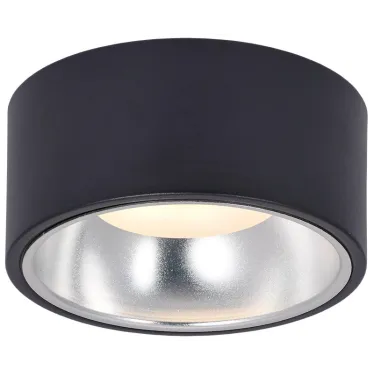 LIGHTING Светильник 4017 накладной потолочный под лампу GX53 черный/хром IEK