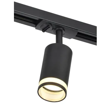 LIGHTING Светильник 4116 декоративный трековый поворотный под лампу GU10 черный IEK