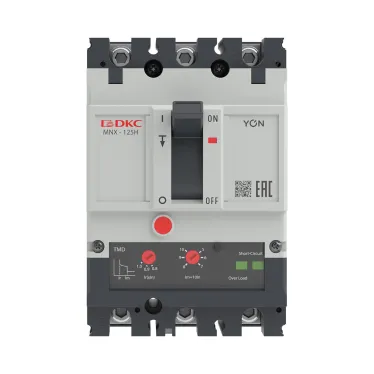 Авт. выкл. YON pro MNX125H 3P 100A 150kA при AC415V расц. TMD