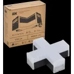 Светильник LED X-образн. 1010 12Вт 4000К 180х180мм чер. IEK