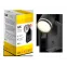 LIGHTING Светильник 4035 накладной настенный под лампу GX53 черный IEK