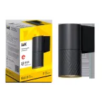 LIGHTING Светильник уличный 5107 настенный под лампу GU10 IP65 черный IEK