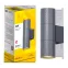 LIGHTING Светильник уличный 5108 настенный под лампу 2хGU10 IP65 серый IEK