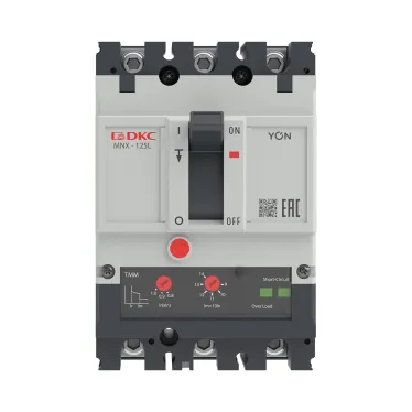 Авт. выкл. YON pro MNX125L 3P 100A 70kA при AC415V расц. TMM