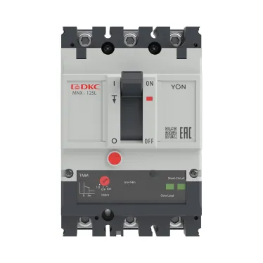 Авт. выкл. YON pro MNX125L 3P 80A 70kA при AC415V расц. TMM