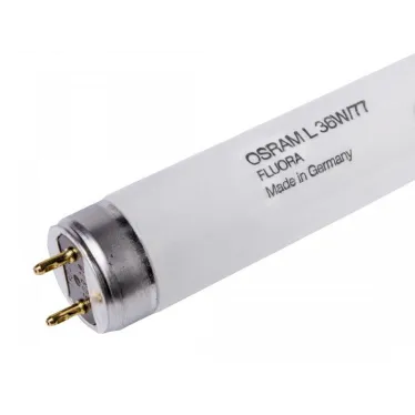 Лампа люминесцентная линейная ЛЛ 36Вт Т8 G13 L 5300К (аквариум, оранжерея) d26х1200мм | 4050300003184 | Osram