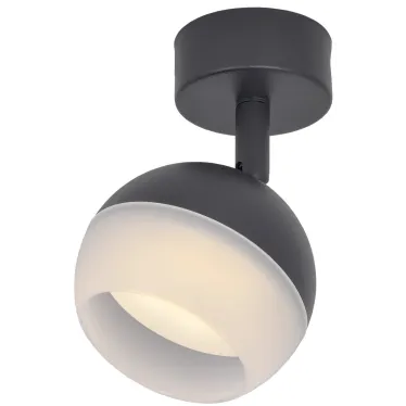 LIGHTING Светильник 4011 накладной настено-потолочный под лампу GX53 черный IEK