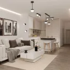 LIGHTING Светильник 4011 накладной настено-потолочный под лампу GX53 черный IEK