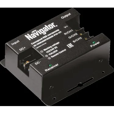 Контроллер для светодиодной ленты LED ND-CRGB360SENSOR-IP20-12V 360/720Вт12/24В IP20 | 71493 | Navigator