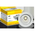 Светильник светодиодный поворотный ДВО 1822 35Вт 4000К IP20 круг белый