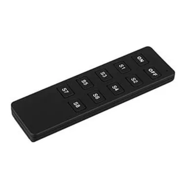 INTELLIGENT ARLIGHT Пульт SMART-801-22-8SC-MULTI Black (3V, 2.4G) (IARL, IP20 Пластик, 5 лет) | 037335 | Arlight