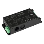                 Декодер SMART-K56-DMX (230V, 3x1.5A, XLR3, 2.4G) (Arlight, IP40 Металл, 5 лет) | 028450 | Arlight
               