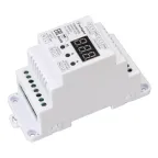                 Конвертер SMART-K29-DMX512 (230V, 2x1.2A, TRIAC, DIN) (Arlight, Пластик) | 027130 | Arlight
               
