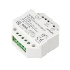                  Контроллер-усилитель SMART-TRANSMITTER-30M-IN (230V, 2.4G) (Arlight, IP20 Пластик, 5 лет) | 033000 | Arlight
               