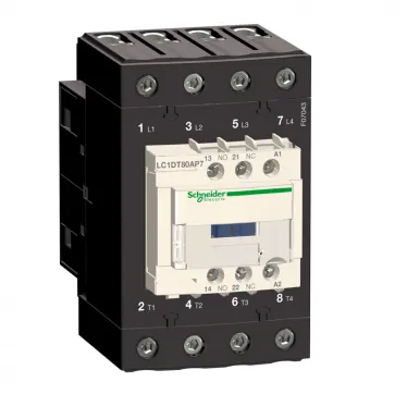Пускатель магнитный 80А - 24B 1НО+1НЗ LC1DT