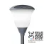 Светильник светодиодный Тюльпан LED-40-СПШ/Т60 40Вт 4400Лм IP54 (4000/740/RAL7040/D/0/GEN2) | 17926 | GALAD