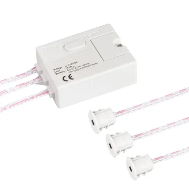 ИК-датчик SR-PRIME-IN-S80-WH (12-24V, 96-192W, DOOR/HAND) | 036165 | Arlight