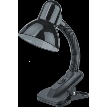 Светильник настольный светодиодный NDF-C011-60W-BL-E27 прищепка, черный | 61640 | Navigator