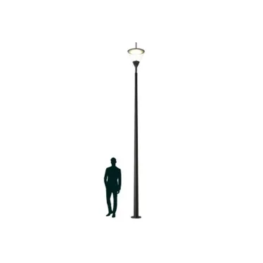 Светильник светодиодный ДКУ APEX LED 40W RW 830 RAL9005 POLE 5M (в комплекте ЗДФ) 40Вт 3000К IP65 | 4732000080 | Световые Технологии