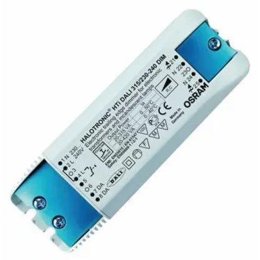 Электронный трансформатор входное напряжение 3Вт HTI DALI 315/220-240 DIM 25X1 HTI DALI 315/220-240 DIM 25X1 | 4008321957344 | Osram
