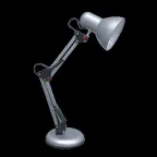                  Светильник настольный под лампу СНО-15С на основании 60Вт E27 СЕРЕБРО (коробка) | 4690612012926 | IN HOME
               