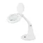 Лупа настольная 3D+12D с подсветкой 60 LED, белая | 31-0243 | REXANT