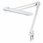                 Настольная бестеневая лампа на струбцине , 60 LED, Blue Stream, белая | 31-0407 | REXANT
               