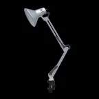                  Светильник настольный под лампу СНС-13С на струбцине 60Вт E27 СЕРЕБРО (коробка) | 4690612012889 | IN HOME
               