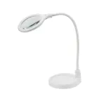                  Лупа настольная 3D с подсветкой 30 LED, подставка+прищепка, белая | 31-0247 | REXANT
               