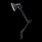                  Светильник настольный под лампу СНС-13Ч на струбцине 60Вт E27 ЧЕРНЫЙ (коробка) | 4690612012735 | IN HOME
               