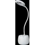                  Светильник настольный NDF LED 93 158 NDF-D032-4W-4K-WH-LED на основании, белый | 93158 | Navigator
               