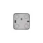 Розетка BLANCA наружная компьютерная RJ45, кат.5e, с изолирующей пластиной, антрацит