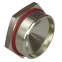 Заглушка взрывозащищенная Ex d e, М16x1,5. Никелированная латунь. IP66/67/68 | EXD6050-M16SB | DKC