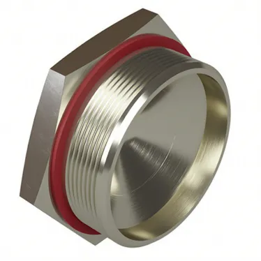 Заглушка взрывозащищенная Ex d e, NPT 1 1/2". Никелированная латунь. IP66/67/68 | EXD6050-N112B | DKC