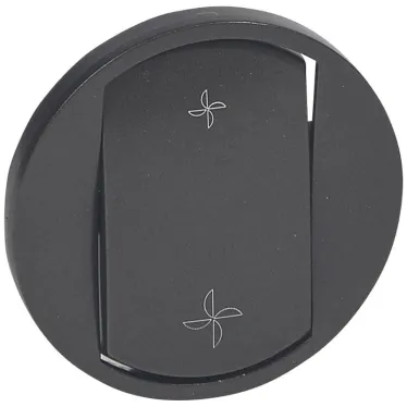 Celiane Графит Накладка перек.ск.вент.  | 067961 | Legrand