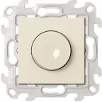 Светорегулятор LED поворотно-нажимной проходной 6-60Вт 230В цвета слоновая кость S24 Harmonie | 2412313-031 | Simon
