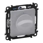                  Valena LIFE Алюминий Выключатель вентилятора 4-позиционный (с лицевой панелью) | 752332 | Legrand
               