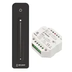                  INTELLIGENT ARLIGHT Диммер SMART-SET-TRIAC-601-72-DIM-PD-IN Black (230V, 1x1.5A, ПДУ LINE, 2.4G) (IARL, IP20 Пластик, 5 лет) | 039329 | Arlight
               