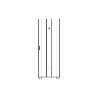Шкаф Uniprom. 48U-800/1200. боковые панели 4шт. черный