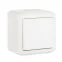 Quteo Белый Выключатель 1-клавишный IP44 10А | 782300 | Legrand