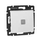                  Valena Белый Переключатель 1-клавишный с подсветкой | 774426 | Legrand
               