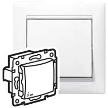 Valena Белый Переключатель 1-клавишный IP44 | 774206 | Legrand