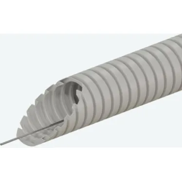 Труба ПВХ гофрир. легкая, с зондом диам 25 мм | 10125-50 | Ecoplast