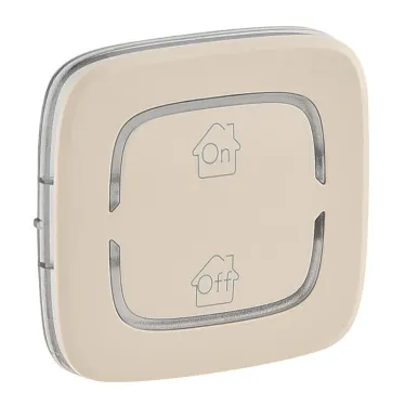Valena ALLURE Сл.кость MyHome Накладка  для мех. BUS/SCS.С символом "GEN-On-Off".2 модуля | 755368 | Legrand